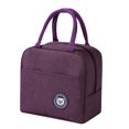 thumbnail image 1 of (Violet) 1 Pcs Sac à Lunch Boîte à Glace Boîte Bento Conteneur Alimentaire Emballage Isolant Sacs Thermiques, 1 of 5