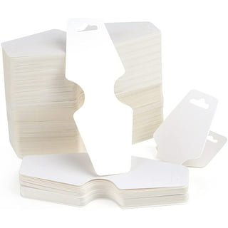 40 Pcs Ring Jewelry Display Cards Paper Hanging Display Cards