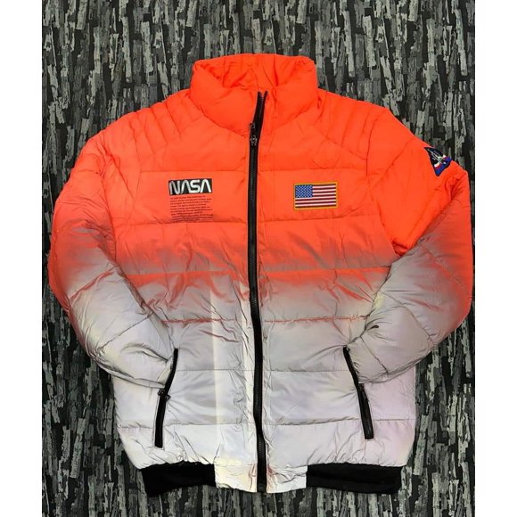 Chamarra Reflectante yq1 NASA Naranja