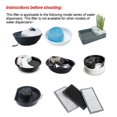 thumbnail image 5 of 12pcs Charcoal Water Filter Replacement Fountain Filter, 5 of 5