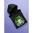 thumbnail image 3 of Aliens Exist Funny Slogan Hoodie Men -Image by Shutterstock, Male Small, 3 of 4