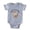 Heather Grey, variant on CafePress - Little Monkey - Cute Infant Baby Football Bodysuit