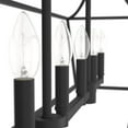 thumbnail image 5 of Hunter - Laurel Ridge 6-light Natural Black Iron, Extra Large Chandelier, Dimmable, Formal Style, Linear Shaped, for Bedrooms, Dining, Living Rooms - 19077, 5 of 10