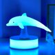 thumbnail image 4 of Lámpara de noche 3D Dolphin, luz suave, control táctil, accesorios para el hogar (B) Tmvgtek Para estrenar, 4 of 9