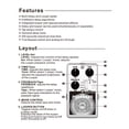 thumbnail image 4 of Pedal de efecto Pedal de efectos de guitarra POCKECHO Delay & Looper 8 efectos de retardo Máx. 300s Loop Time Tap Tempo Función True Bypass Tomshoo Pedal de efecto, 4 of 6