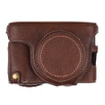 thumbnail image 4 of Portable Camera Case Synthetic Leather Camera Carry Bag with Shoulder Strap Replacement for Fujifilm X100V/ X100F Camera, 4 of 7