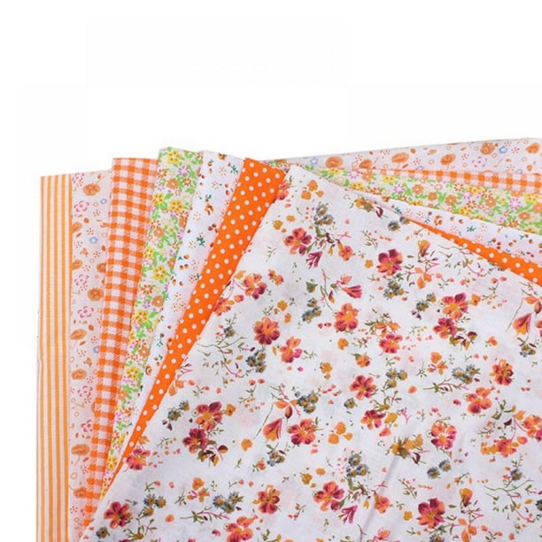 Clearance! DIY Hand Patchwork Fabric Pre Cut Assorted Printed Cotton