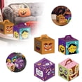 thumbnail image 1 of 4 Halloween Birthday Gift Box Halloween Trick Or Boxes Pumpkin Box Halloween Birthday Paper Box Halloween Cardboard Box, 1 of 9