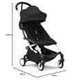 thumbnail image 2 of Carriola Stokke YOYO Blanca con Paquete de Color Negro YOYO 6+, 2 of 8
