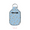 Blue, variant on abbyrose Lightning Bolts Hand Sanitizer Holder