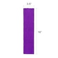 thumbnail image 5 of Wrapables 80's Style Neon Fluorescent Ribbed Leg Warmers, Purple, 5 of 5