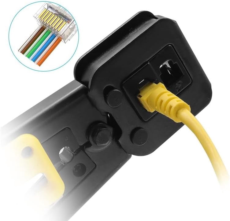 Equip 129410 Multi-Modular Crimping Tool RJ45 RJ11, RJ12 Cat.5e, Cat.6/A