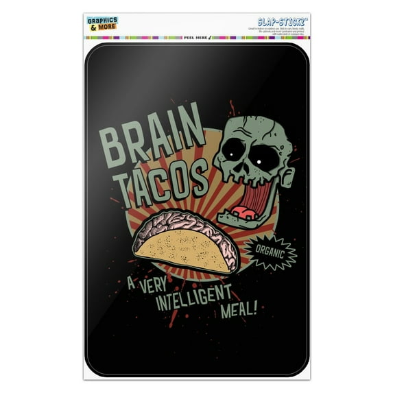 Brain Tacos Home Business Office Sign