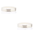 thumbnail image 4 of Qarigey Cinturones Hebilla magnética Suministros de armario con tejido fino para niños Niñas beige beige 2Conjunto, 4 of 6