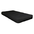 thumbnail image 1 of AJD Home Full Size Single Foam Futon Mattress 8 Inch 75" x 54" Black, 1 of 6