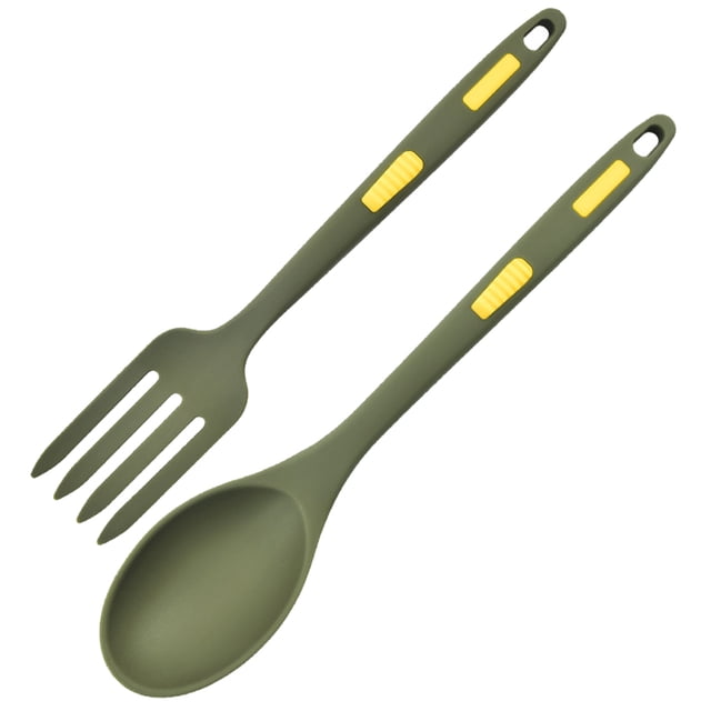 FUEENIRVA 1 De Utensilios De Silicona Verde Para Pasta En Casa Con Ergonómico