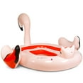 thumbnail image 3 of Topbuy 6-Person Inflatable Bird Island Party Flamingo Floating Island With Electric Pump, 3 of 10