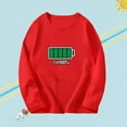 thumbnail image 1 of 2023 Printemps T-shirts à Manches Longues pour Enfants Coton Col Rond Garçon Tee Automne T-shirts Grand Garçon Automne Rouge 8T, 1 of 5