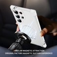 thumbnail image 3 of Decase for Samsung Galaxy S24,Galaxy S24 Clear Case Military Grade Shockproof Cover Compatible with Mag-Safe Slim Hybrid Rugged Cover Case for Samsung S24,Clear, 3 of 8