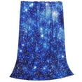 thumbnail image 2 of Bingfone Blurred Star Snow Christmas Print Flannel Fleece Blanket Throw Blanket For Bed,Sofa,Couch,Travel,Camping(50"X40"), 2 of 9