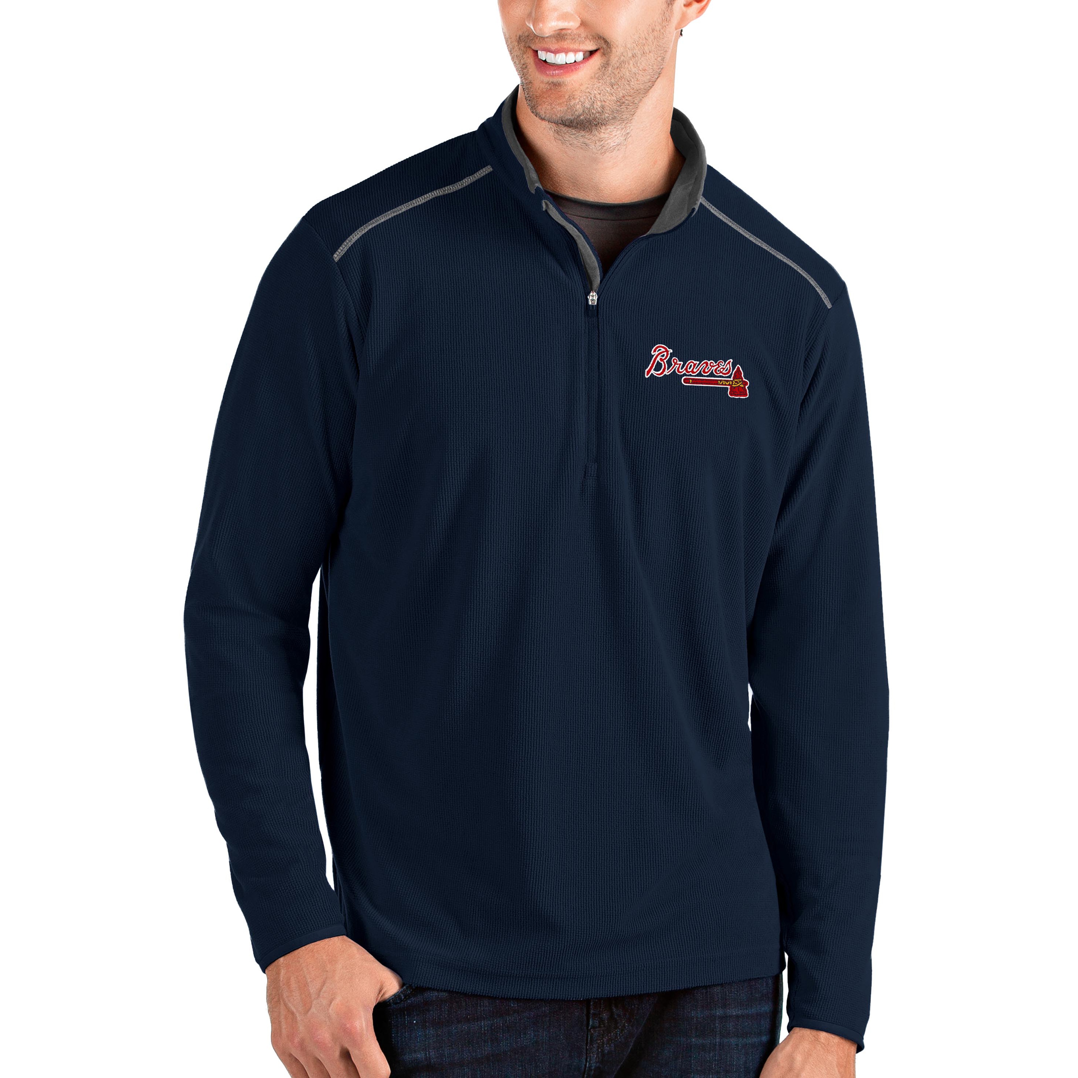 Men's Antigua Navy Atlanta Braves 