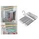 thumbnail image 4 of Perchas plegables para pantalones Toystoory organizador de armario eficiente Negro 33.2x24 cm, 4 of 6