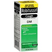 Robitussin: Dm Cough Suppressant, 4 fl oz
