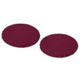 thumbnail image 1 of Uxcell 2 Pack Fundas Redondas para Taburetes de Bar Diámetro 11"-14" Cojines Antideslizantes para Sillas Fundas para Taburetes Rojas, 1 of 6
