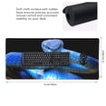 thumbnail image 2 of Xecao Blue Viper Snake Print Large Mouse Pad, 16x35.5in Mousepad, Professional Non-Slip Rubber Base Big Mouse Pad, Mouse Pad for Gaming & Office Full Desk Mouse Pad, 2 of 9
