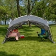 thumbnail image 4 of Wakeman Outdoors 12x10 Pop Up Canopy Screen Tent for Camping or Party, Gray, 4 of 12