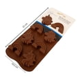 thumbnail image 3 of Molde para Chocolate Mainstays de Silicón Diseño de Unicornios y Arcoíris, 3 of 4