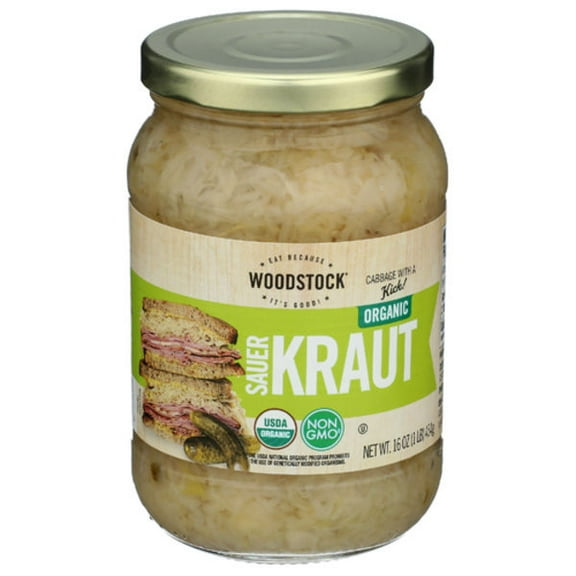 Woodstock Organic Sauerkraut 16 oz (Pack Of 1)