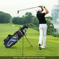 thumbnail image 2 of Topbuy 14-Way Top Divider Golf Bag with Stand Lightweight Golf Stand Bag with Dual Shoulder Straps Blue, 2 of 9