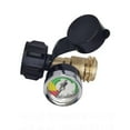 thumbnail image 1 of Ikeay Propane Tank Gauge Propane Tank Gauge Level Indicator Grill Gauge for 5 40Lbs Propane Tank 3 Different Scales Propane Gauge for Grill Heater Fryer Rv,Gas Cylinder Adapter, 1 of 2