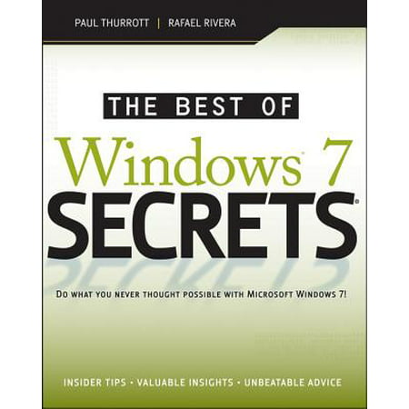 The Best of Windows 7 Secrets - eBook (Best Windows Operating System For Gaming)