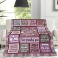 thumbnail image 2 of LHSHID Daughter in Law Gifts Daughter in Law Birthday Wedding Gifts Unique Daughter in Law Gifts from Mother in Law Gift for Future Daughter in Law Throw Blanket 30"x40", 2 of 7