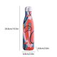 thumbnail image 3 of Botella de agua de acero inoxidable de doble capa | Termo térmico | Tapa a prueba de fugas | Mantiene las bebidas calientes o frías | Taza deportiva ligera y portátil | Ideal para viajes, gimnasios,, 3 of 6
