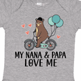 thumbnail image 4 of Inktastic My Nana Papa Love Me Grandchild Boys Baby Bodysuit, 4 of 5