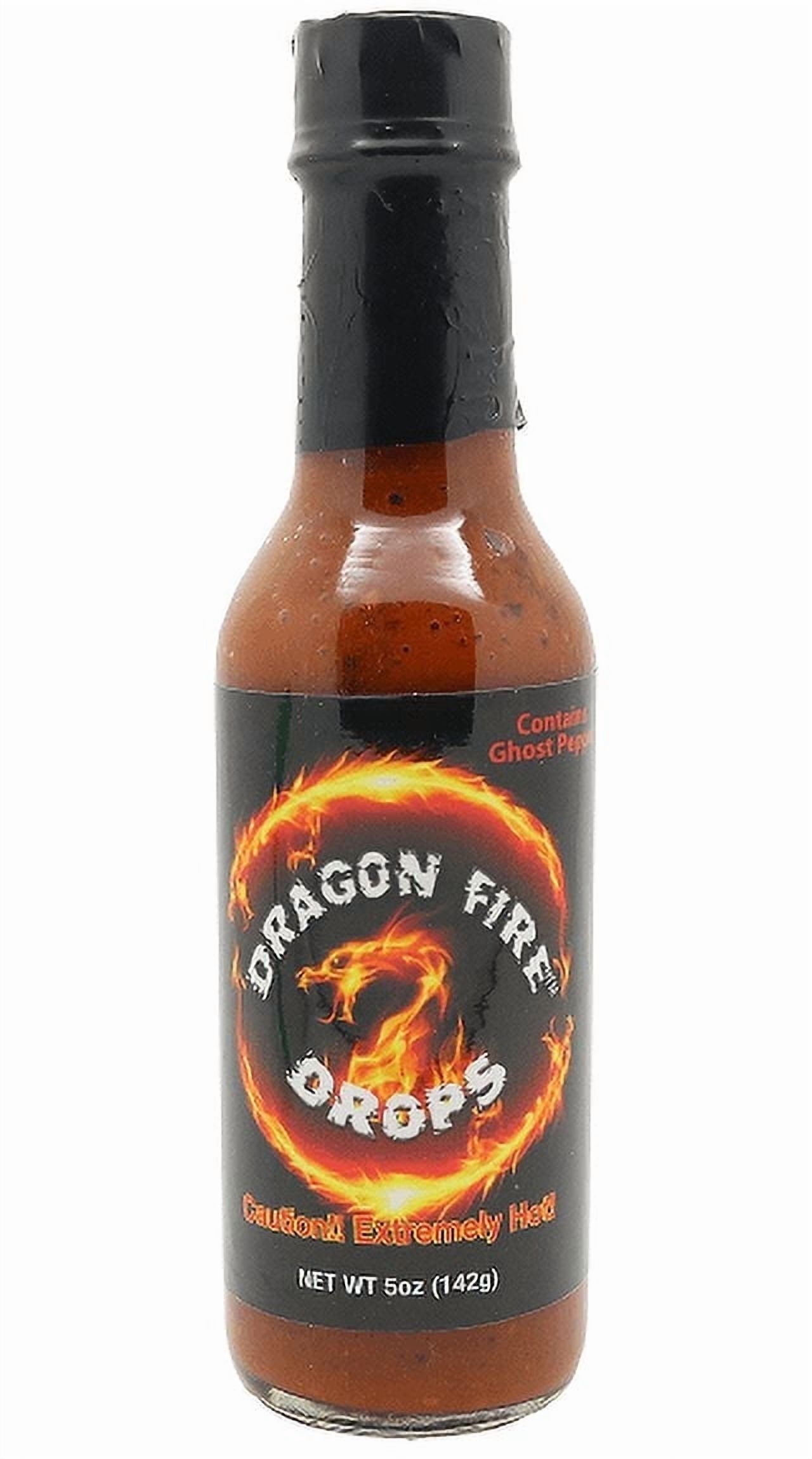 Dragon Fire Drops Extra Hot 5 oz Insane Hot Sauce