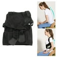 thumbnail image 4 of Hunchback Posture,Adult Student Black Breathable Mesh Adjustable Back Brace Straightener, 4 of 8
