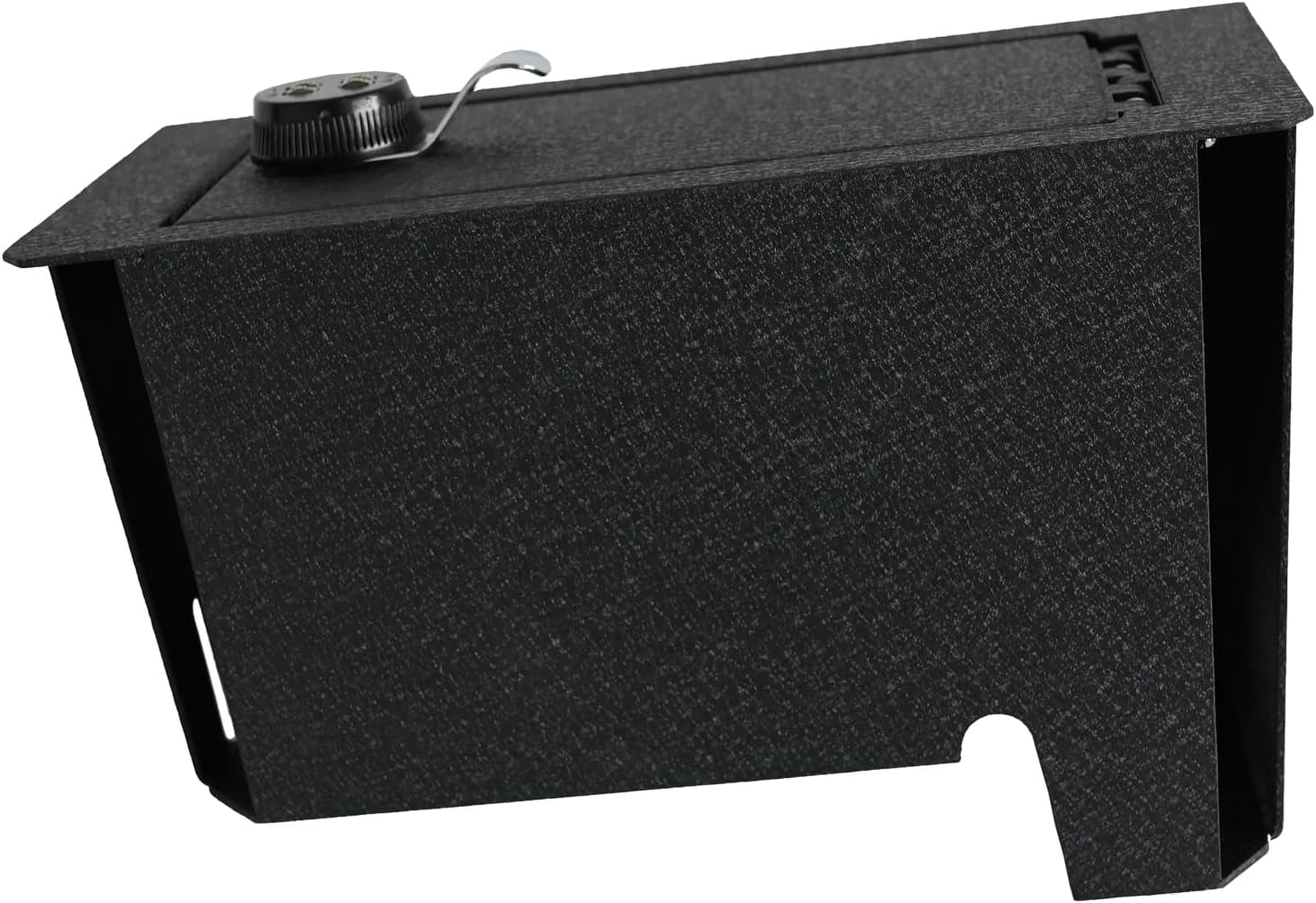 Black Horse Center Console Safe Security Lock Box, Black Gun Box Organizer, with 4 Digit Combination Resettable Lock Compatible with 2023-2023 Toyota Sequoia|2022-2024 Toyota Tundra-ASTT02