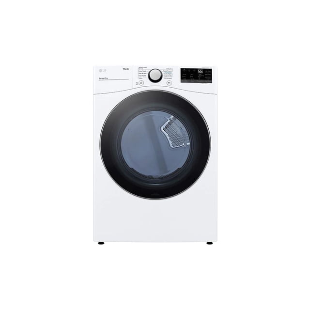 Secadora Carga Frontal 22kg LG ThinQ Blanca