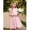 thumbnail image 7 of Arshiner Toddler Dress Summer Princess Round Neck Girls Party Dresses, 7 of 7
