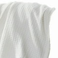 thumbnail image 2 of Nyx Twin Size Ultra Soft Cotton Thermal Blanket, Textured Feel, White - Saltoro Sherpi, 2 of 5