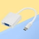 thumbnail image 5 of EeaseMX Cable adaptador USB 3.1 tipo C macho a VGA hembra Full HD 1080P para TV, proyector y monitor (plateado), 5 of 7