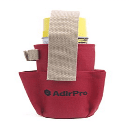 AdirPro Spray Can Holster with Pockets, Belt Loop & Belt