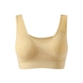 thumbnail image 2 of Npasoilc Racerback Bra for Women Wirefree Push Up U-Shaped Removable Pads Breathable Comfortable Daily Underwear, 2 of 5