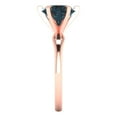 thumbnail image 3 of Clara Pucci 14K Rose Gold 2.5ct LondonBlueTopaz Solitaire Ring for Women, 3 of 8