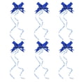 thumbnail image 1 of Unique Bargains 2 Inch Pull Bows Present Wrapping String Bows Ribbon Decorative Bow Tie Blue 40 Pack, 1 of 6