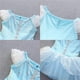 thumbnail image 4 of Disfraz de princesa con forma de mameluco, color azul margarita, 12 a 18 meses, 4 of 7